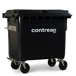 Kunststoffcontainer 660 Liter Anthrazit