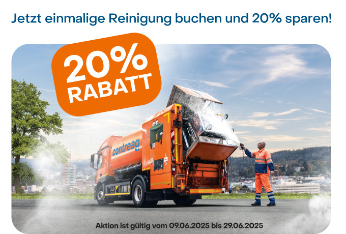 Einmalige-Reinigungen-Rabatt-Banner Ein Aktionsbanner für das Einmalige Reinigugns Angebot