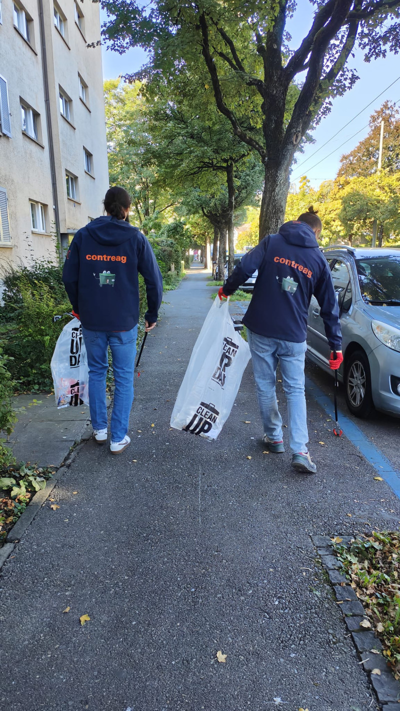 Contreag nimmt am clean up day 2025 teil