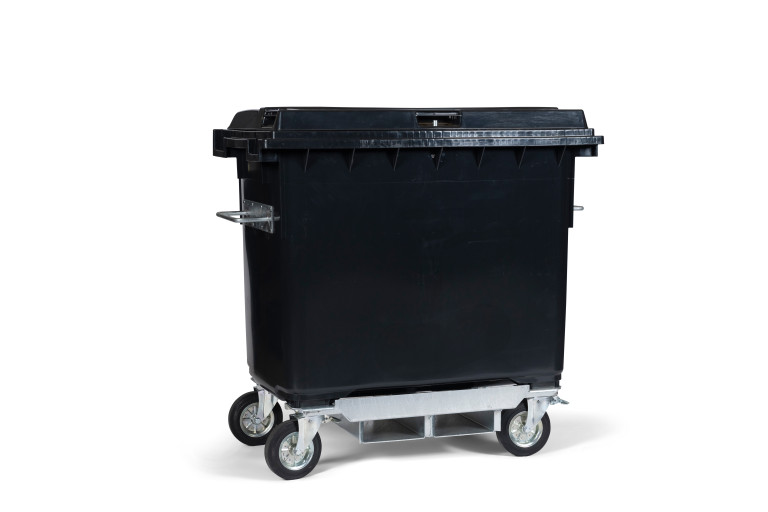 Gabelstaplertaschen für Abfallcontainer von der Contreag
