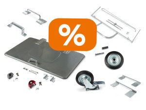 Aktion 15% Rabatt auf Zubehör und Ersatzteile für den Container