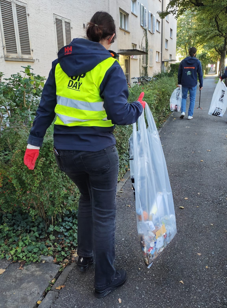 Contreag nimmt am clean up day 2025 teil