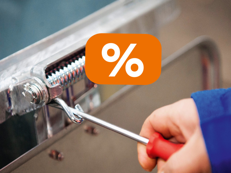 35% sparen mit der Deckelfeder-Wechsel-Aktion