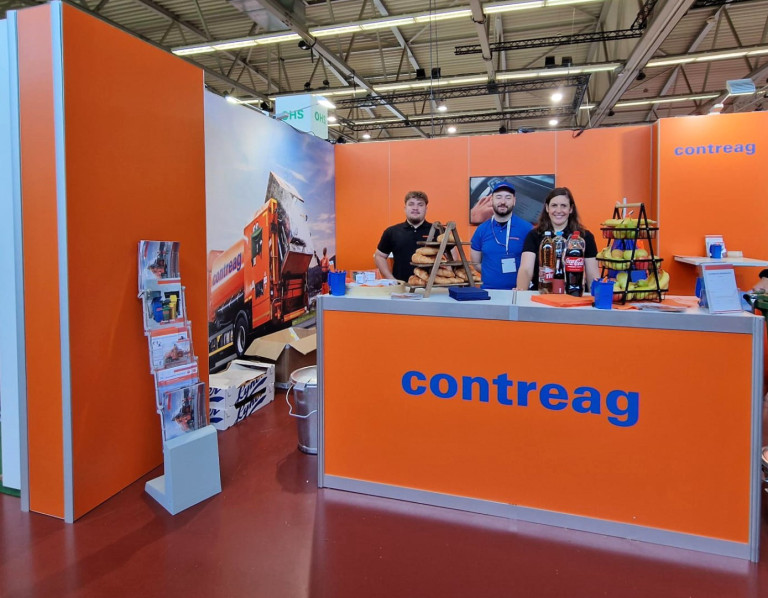 Das Contreag Team an der Fachmesse Facility Services 2024