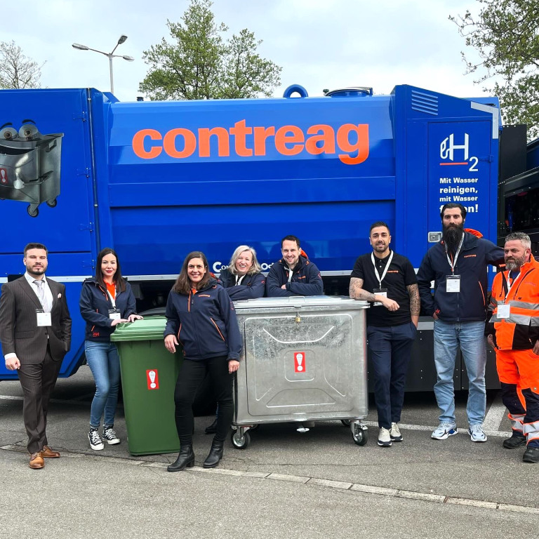 Das Contreag Team an der Fachmesse Facility Services 2024