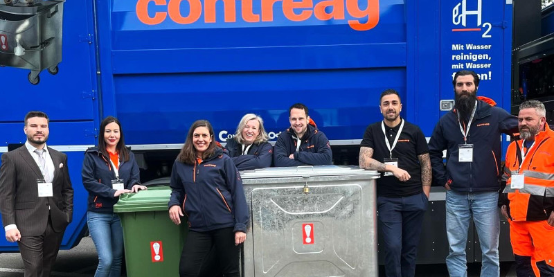 Das Contreag Team an der Fachmesse Facility Services 2024