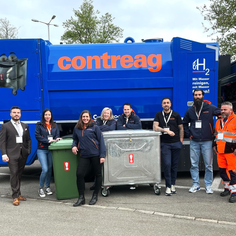 Das Contreag Team an der Fachmesse Facility Services 2024